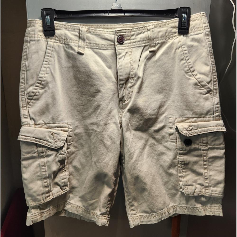 Urban Pipeline Men's‎ Cargo Cotton Shorts Size 33 Khaki Skater Outdoor